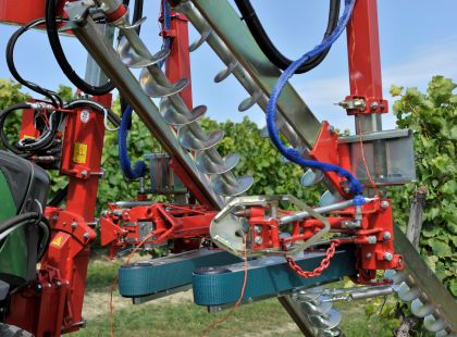 Bandes de retenue des sarments pour machines à palisser
