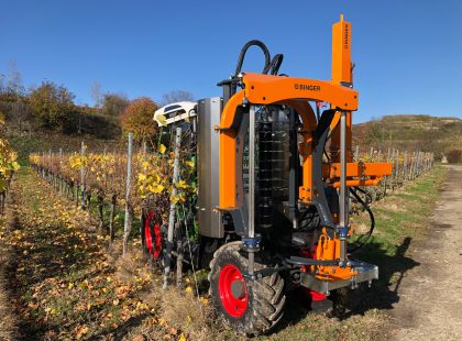 AOS 2.0 Sistema di apertura con riconoscimento meccanico del palo BINGER Prepotatrice