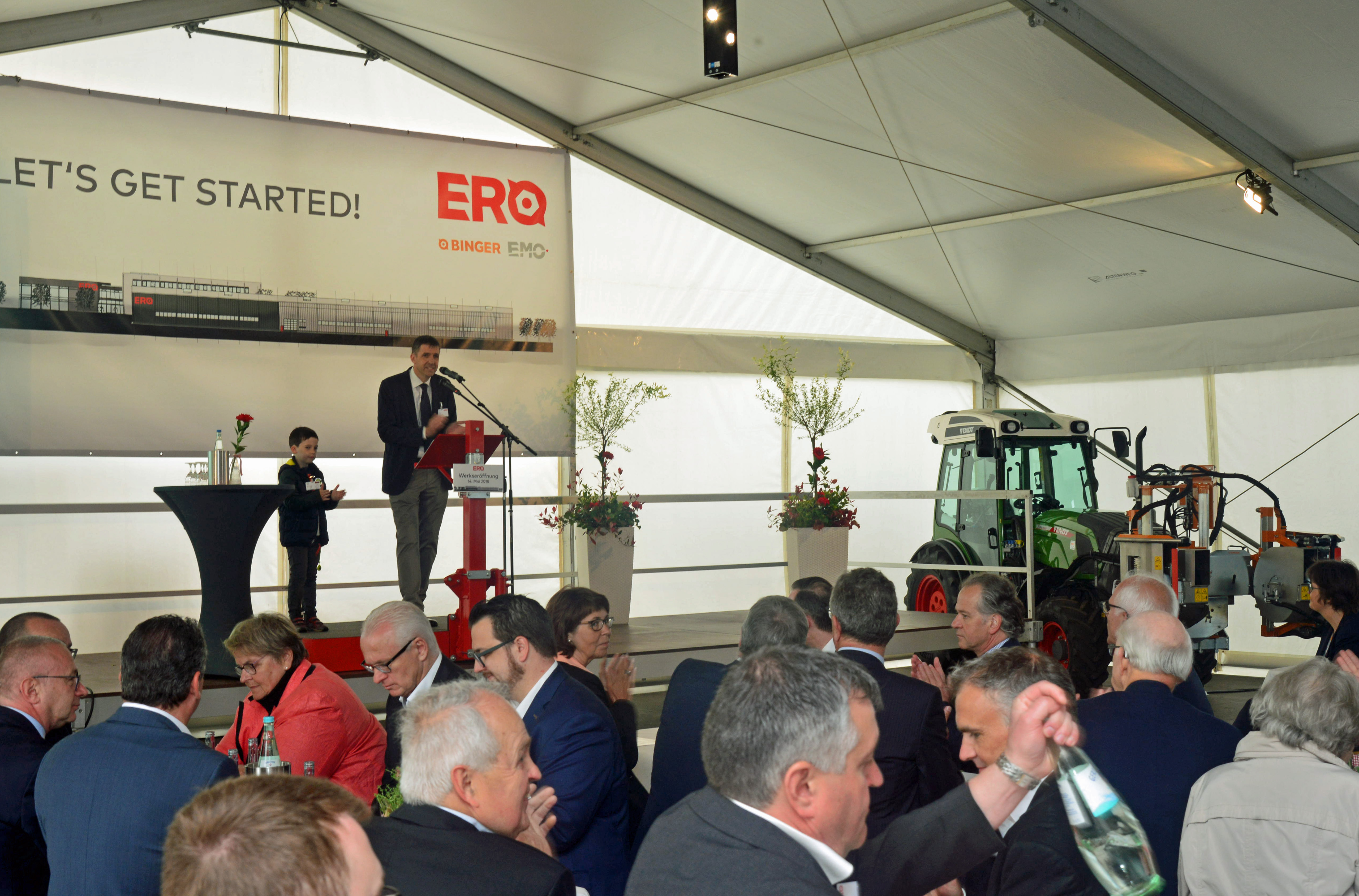 ERO festeggia l’apertura della sua fabbrica